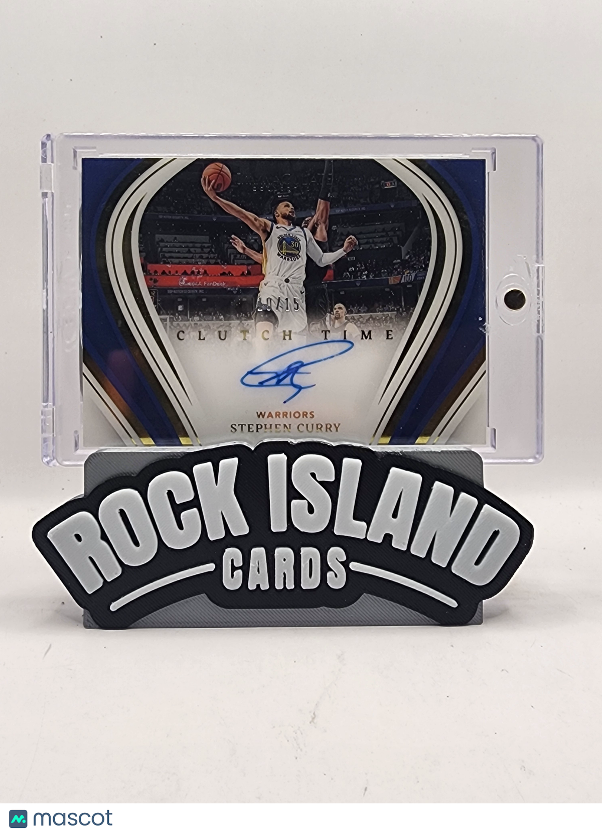 Stephen Curry 2022 Panini Immaculate Collection #CTS-SCU Clutch Time /15