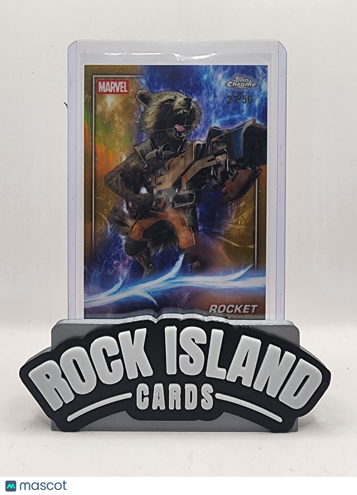 2025 Topps Chrome Marvel Rocket 27/50 #43