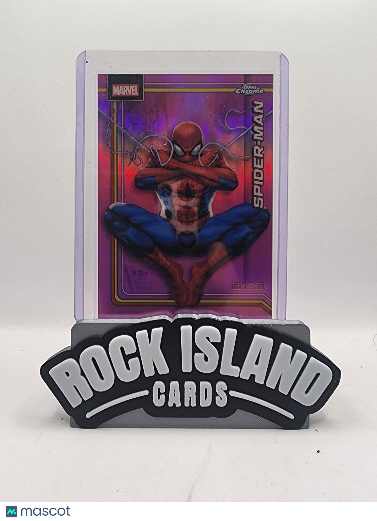 2026 Topps Chrome Marvel Spider-Man 055/250 #163