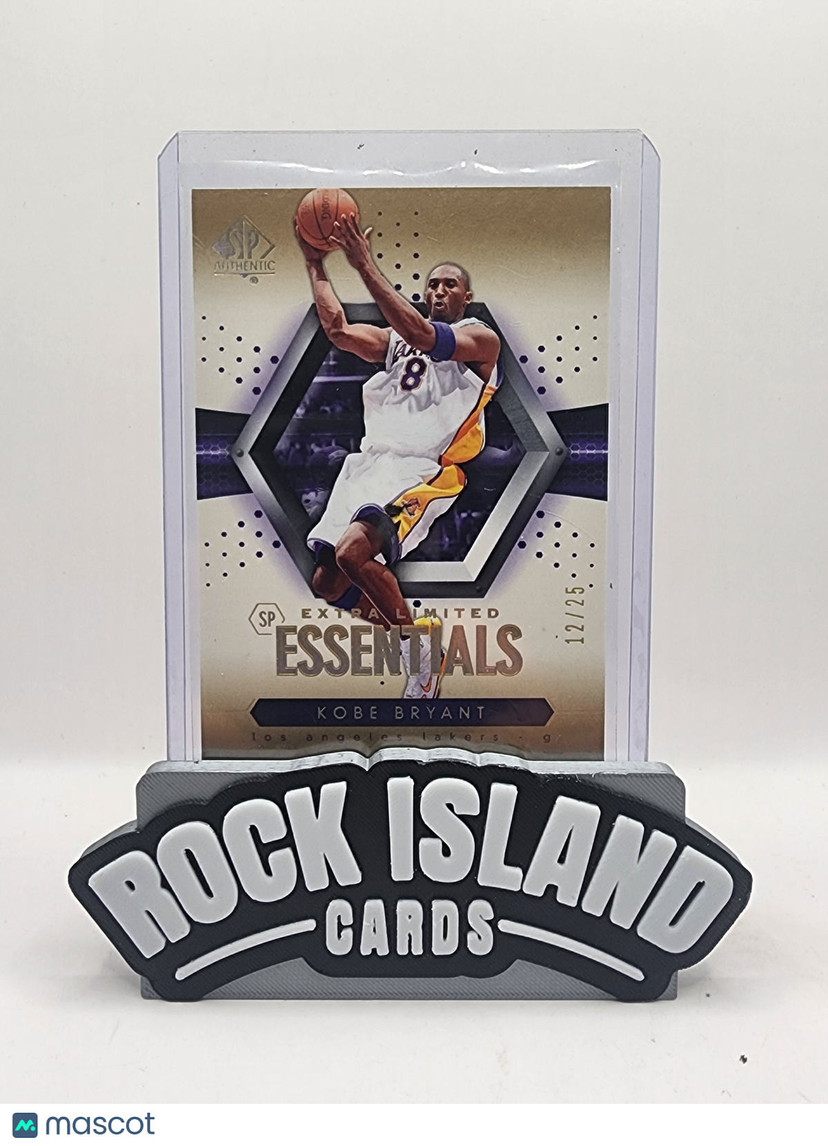 Kobe Bryant 2004 SP Authentic #104 Extra Limited Essentials 12/25