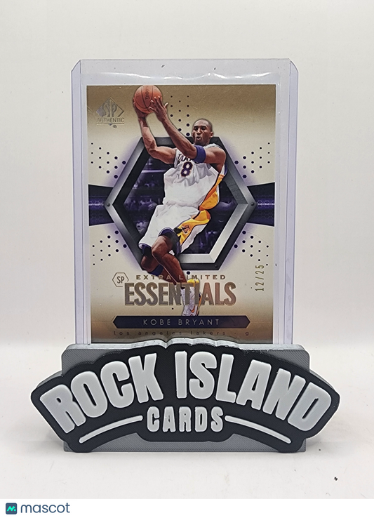 Kobe Bryant 2004 SP Authentic #104 Extra Limited Essentials 12/25