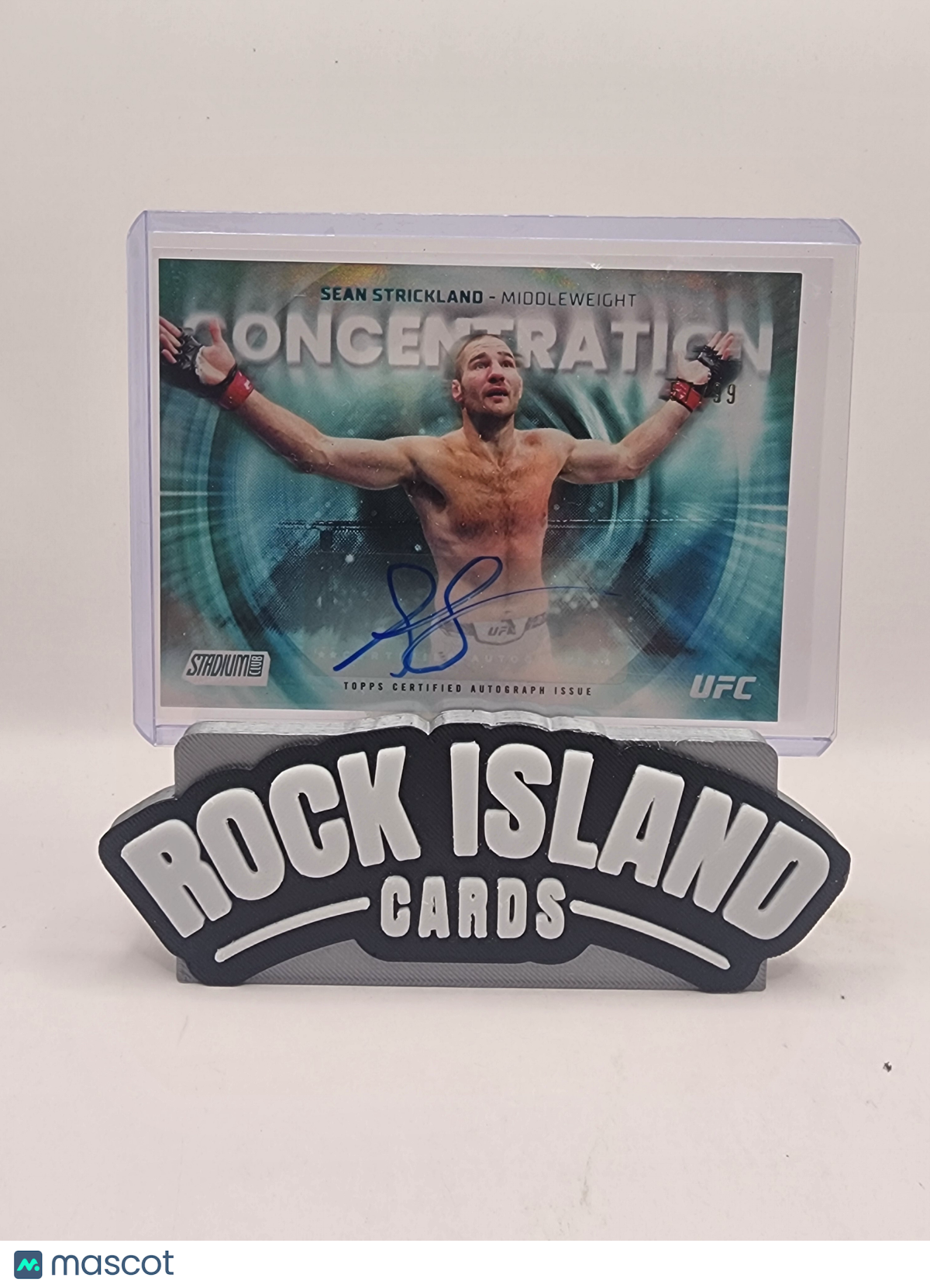 Sean Strickland 2026 Topps Stadium Club UFC #CNA-SS /99