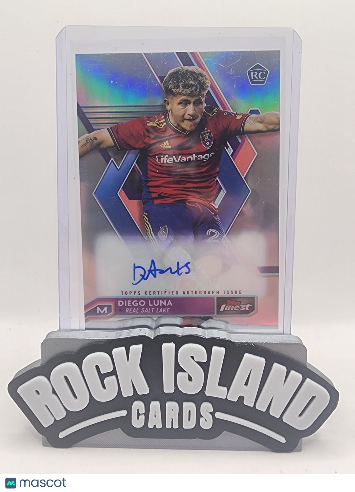 Diego Luna 2023 Topps Finest MLS #A-DL RC