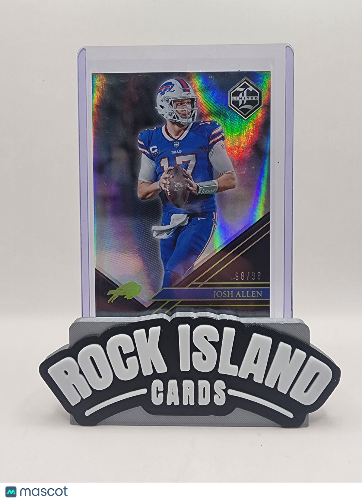 Josh Allen 2022 Panini Limited #12 Spotlight 68/99