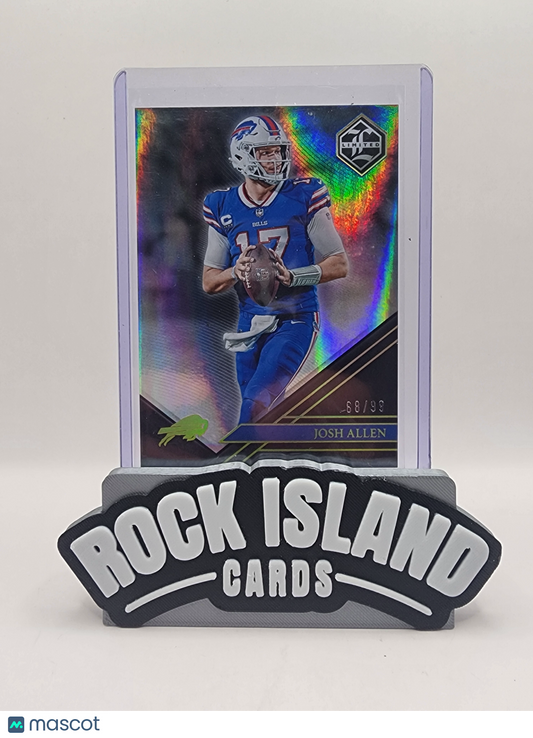 Josh Allen 2022 Panini Limited #12 Spotlight 68/99
