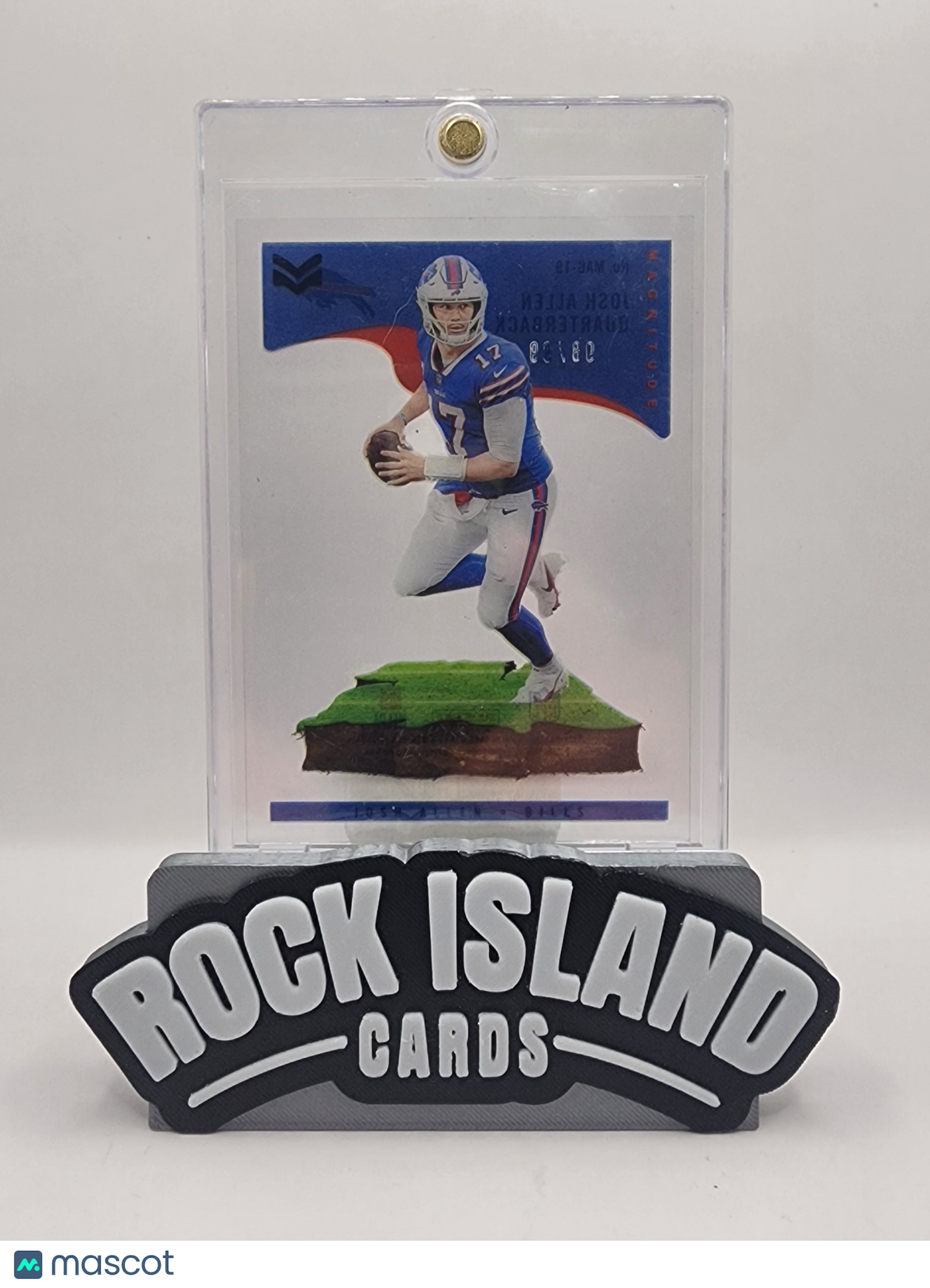 Josh Allen 2022 Panini Chronicles Stars & Stripes Magnitude #MAG-19 98/99