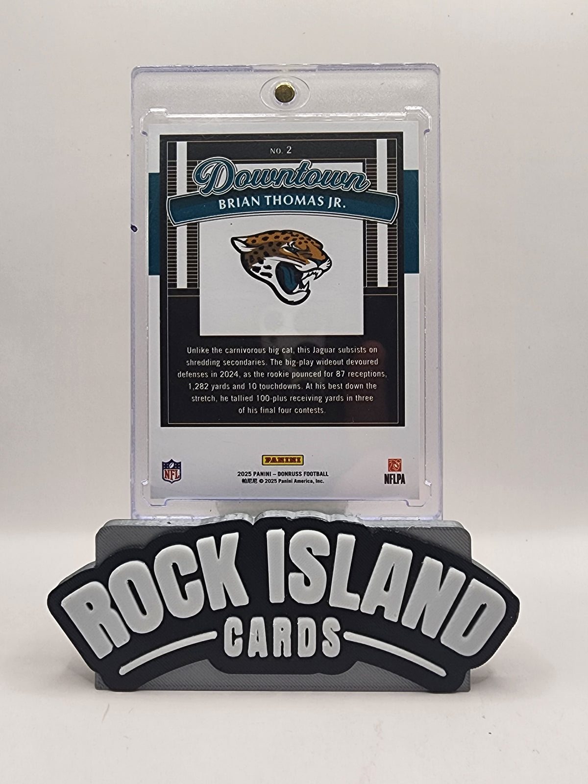 Brian Thomas Jr. 2025 Donruss Football #2 Downtown