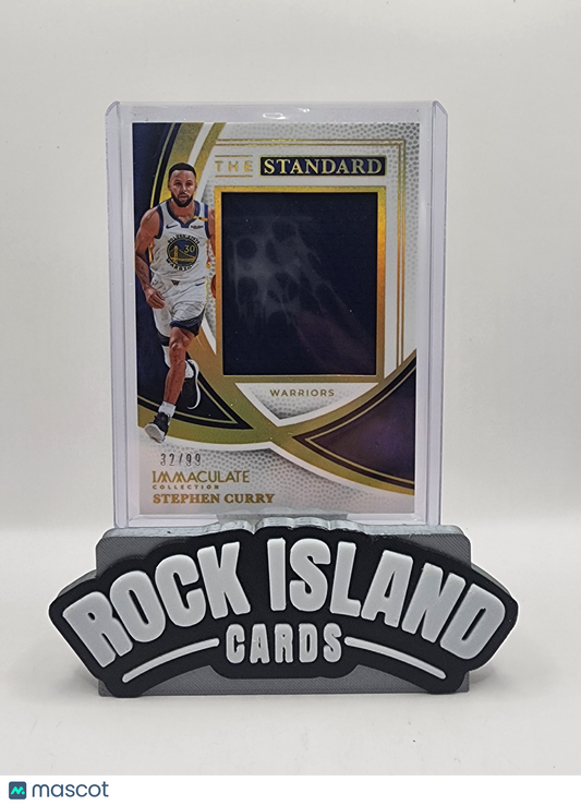 Stephen Curry 2024 Panini Immaculate Collection The Standard Game Worn Patch /99
