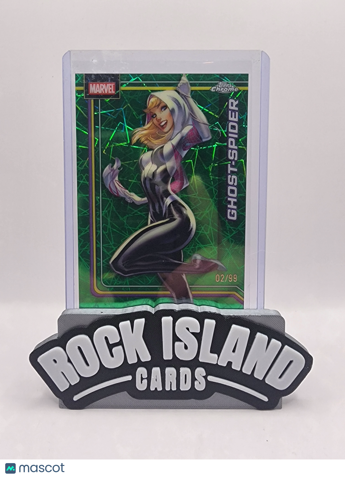 2026 Topps Chrome Marvel Ghost-Spider 02/99 #042