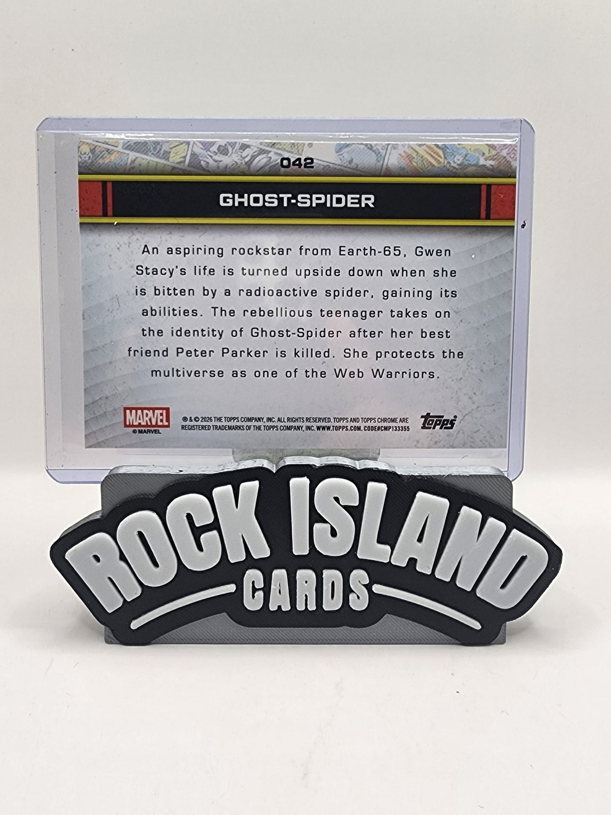 2026 Topps Chrome Marvel Ghost-Spider 02/99 #042