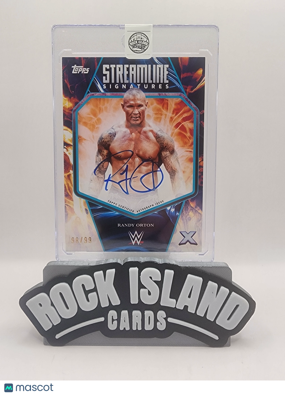 Randy Orton 2025 Topps Exalted WWE Streamline Signatures 98/99