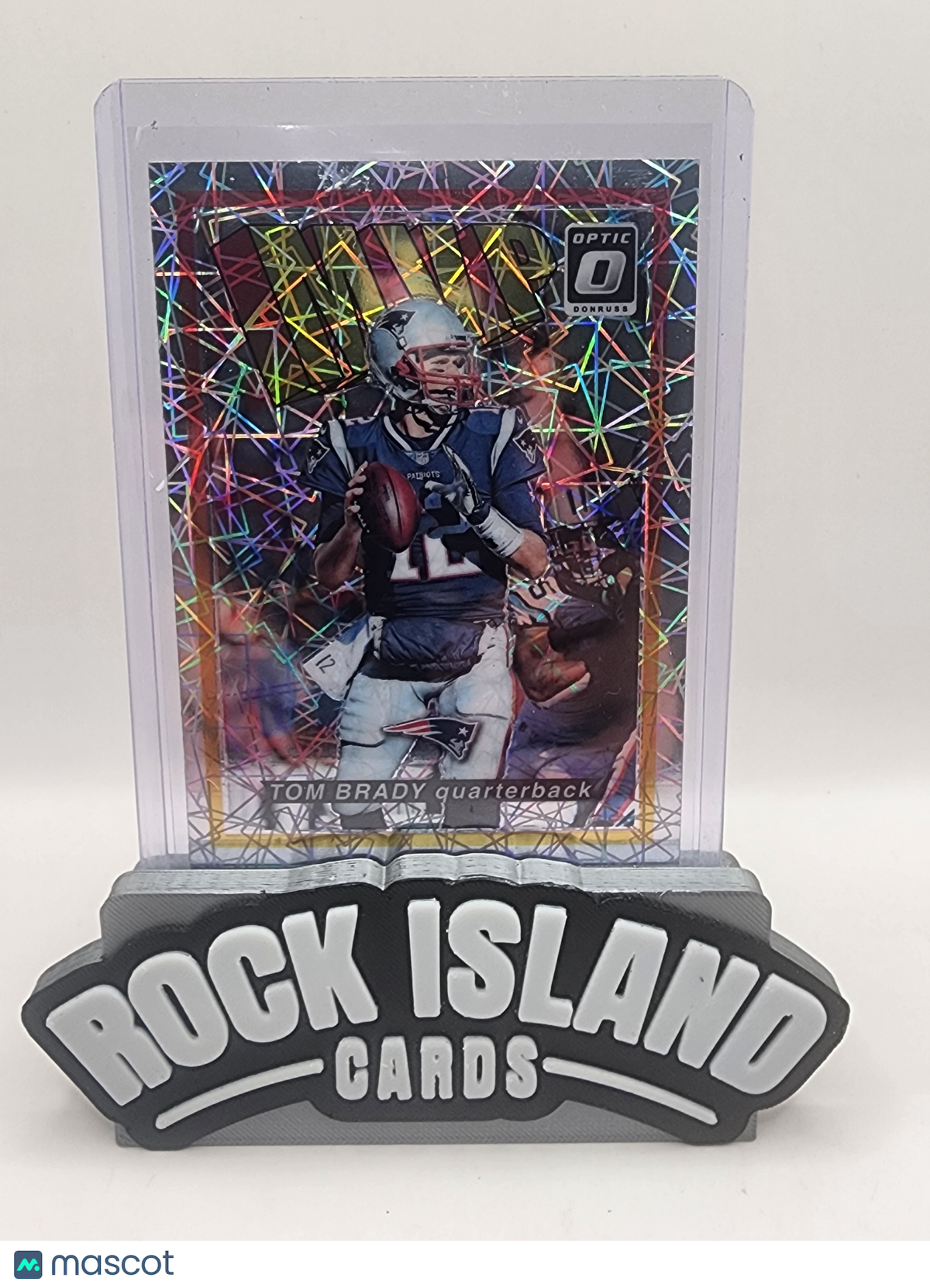 Tom Brady 2018 Donruss Optic MVP #1 Laser