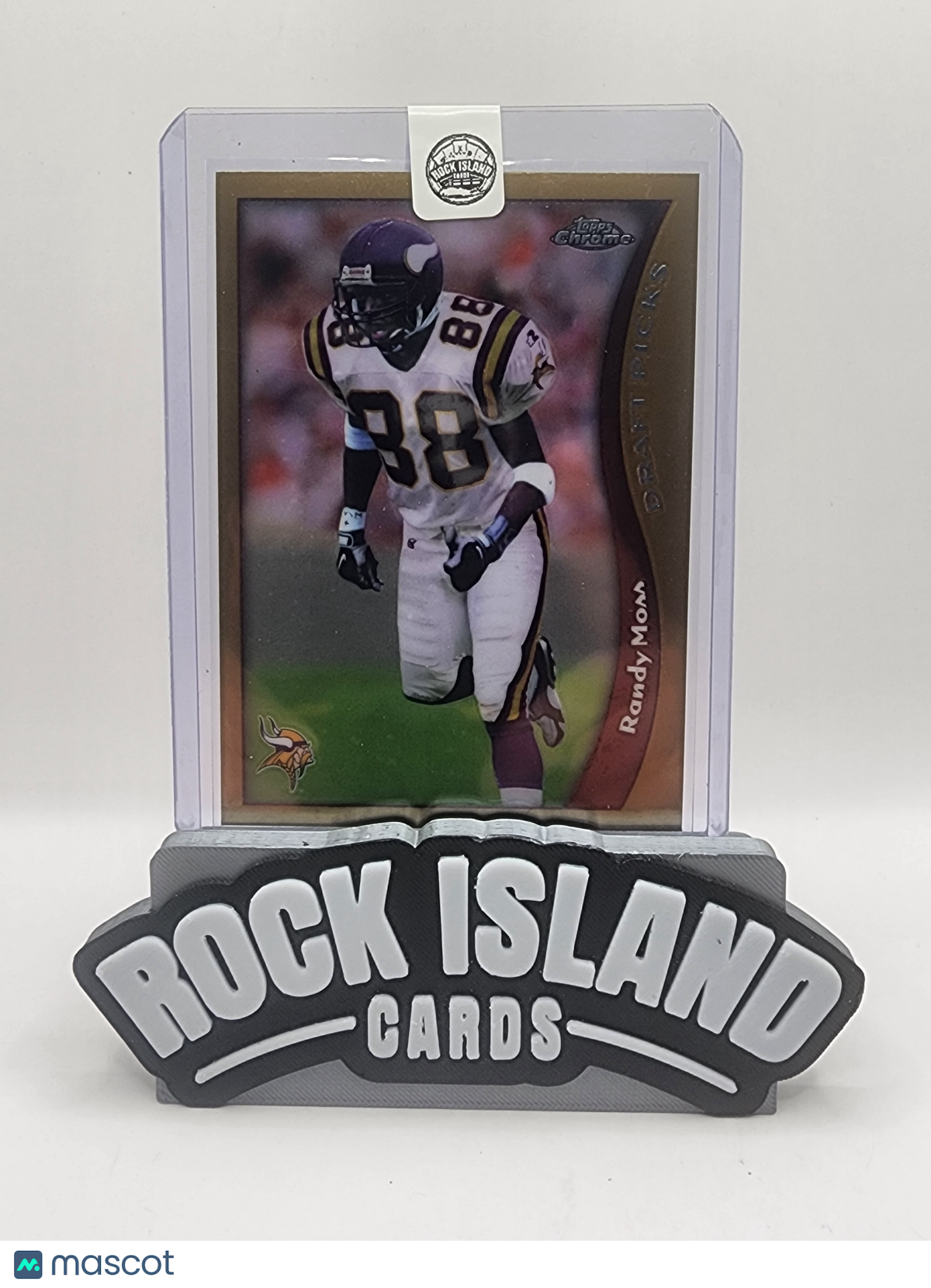 Randy Moss 1998 Topps Chrome #35 Draft Picks Rookie