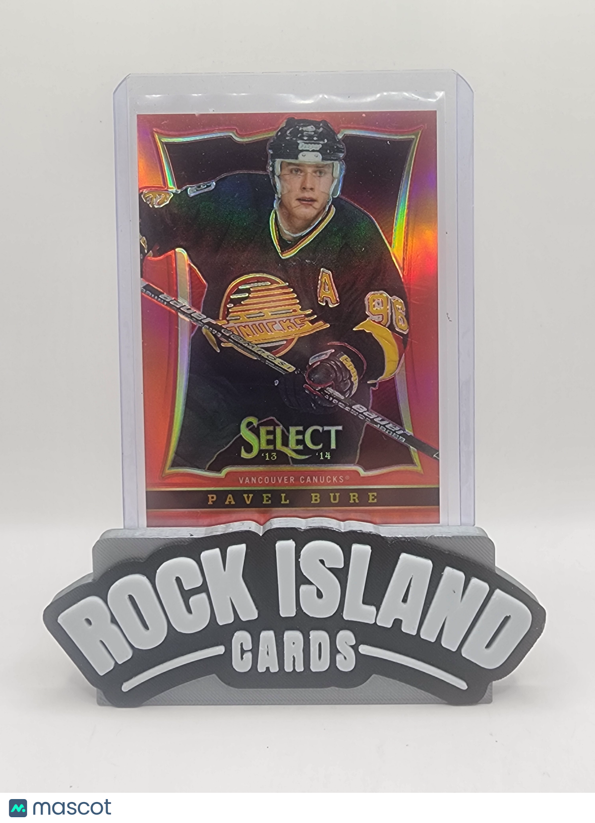 Pavel Bure 2013 Panini Select #180 Red Prizm 25/35