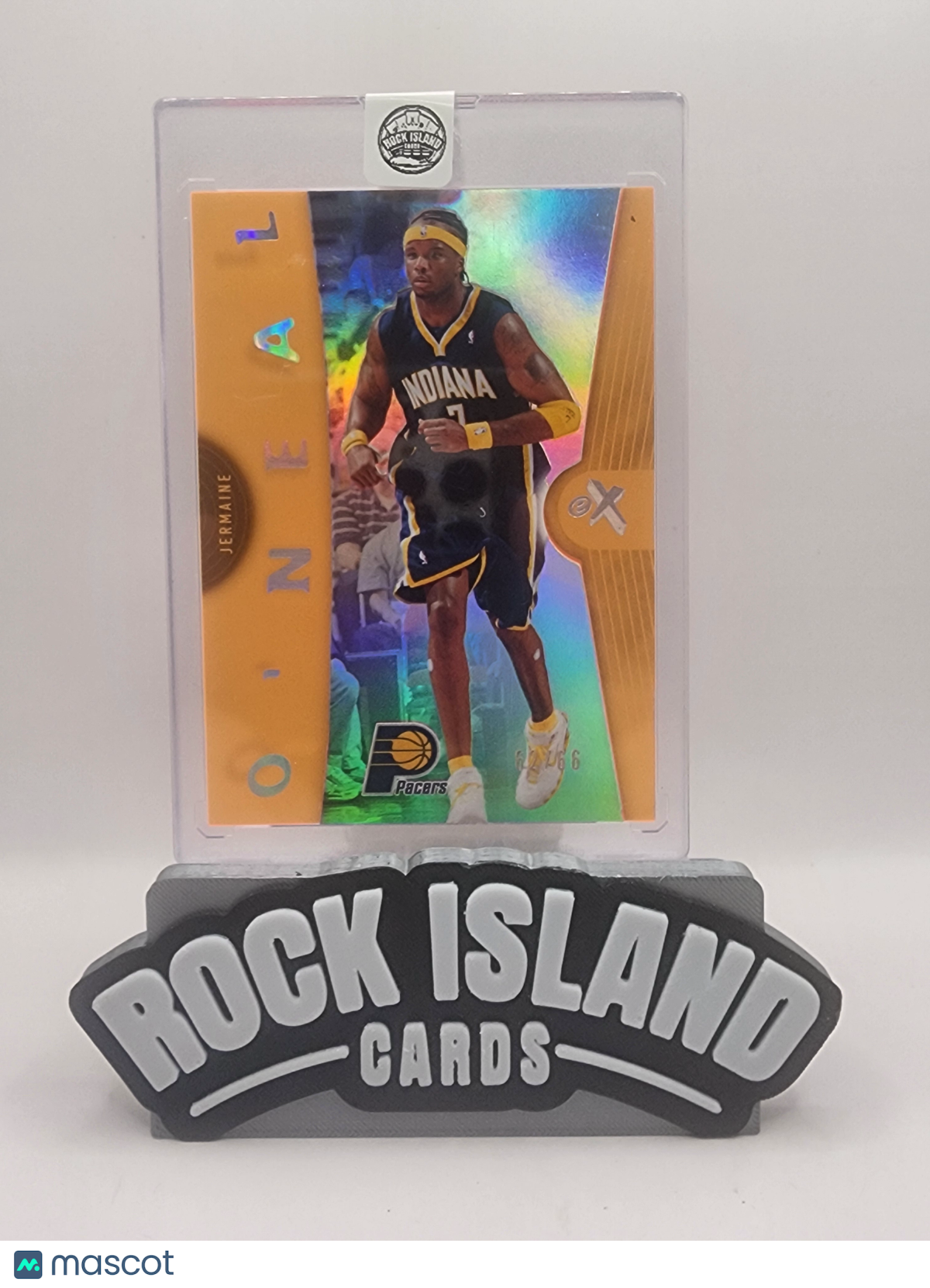 Jermaine O'Neal 2006 Fleer e-X #15 /66