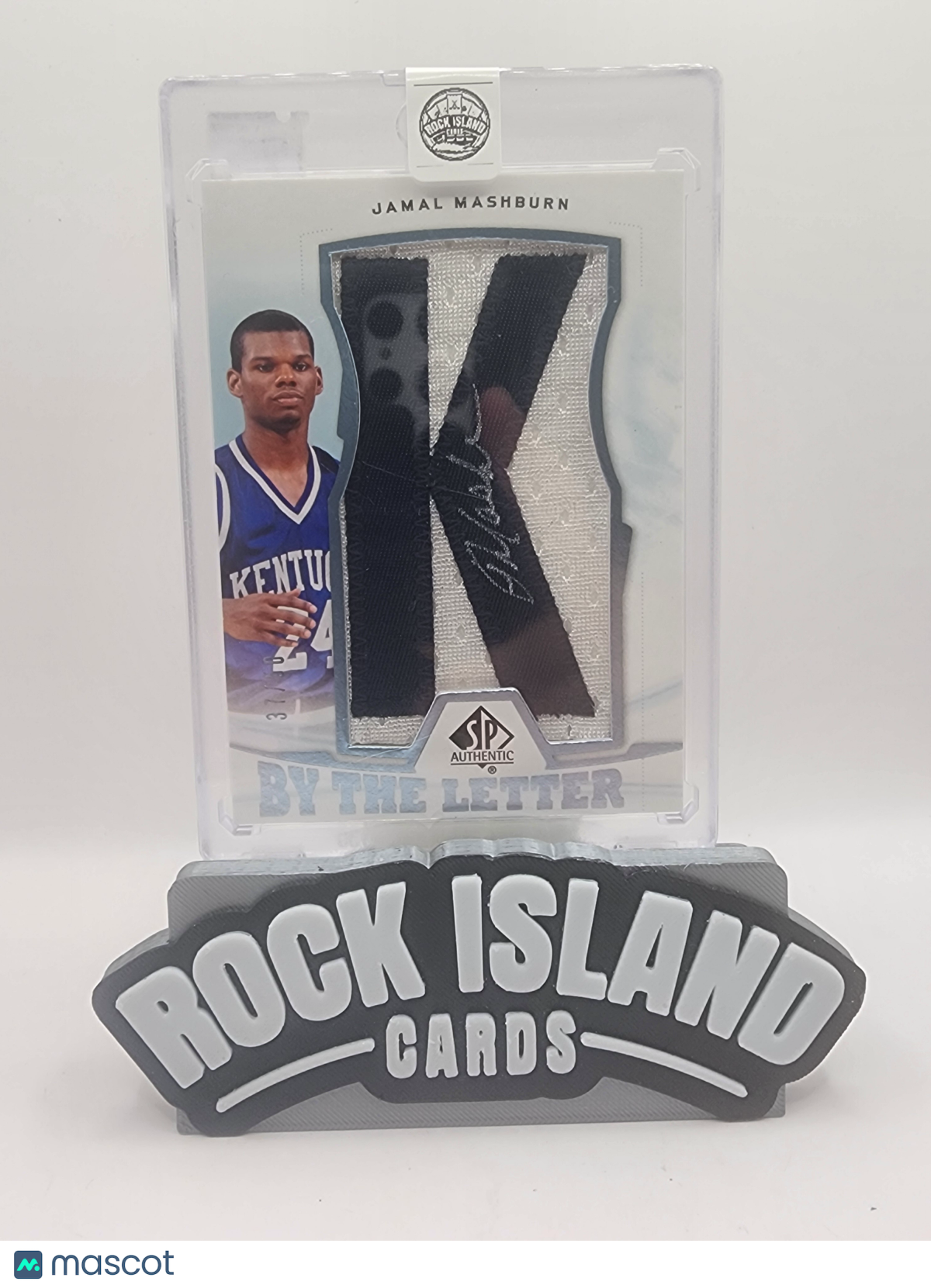 Jamal Mashburn 2013 SP Authentic By The Letter #BL-JM /50