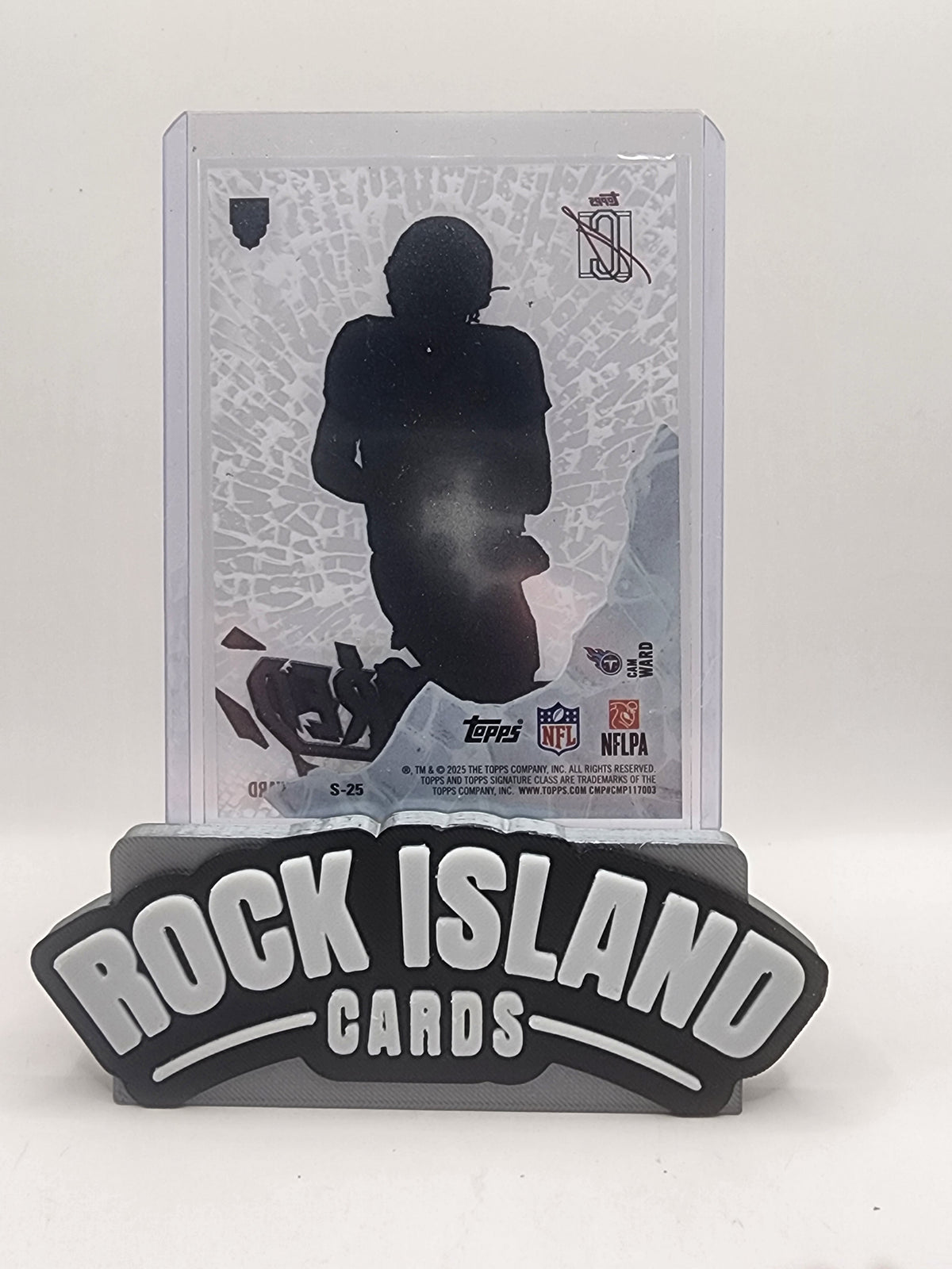 Cam Ward 2025 Topps Composite Shattered #S-25 RC