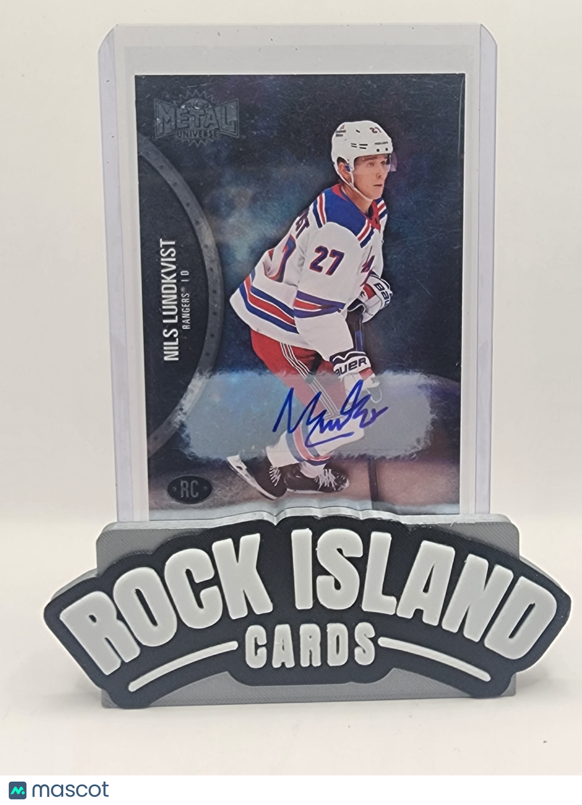 Nils Lundkvist 2021 SkyBox Metal Universe #189 RC 229/399