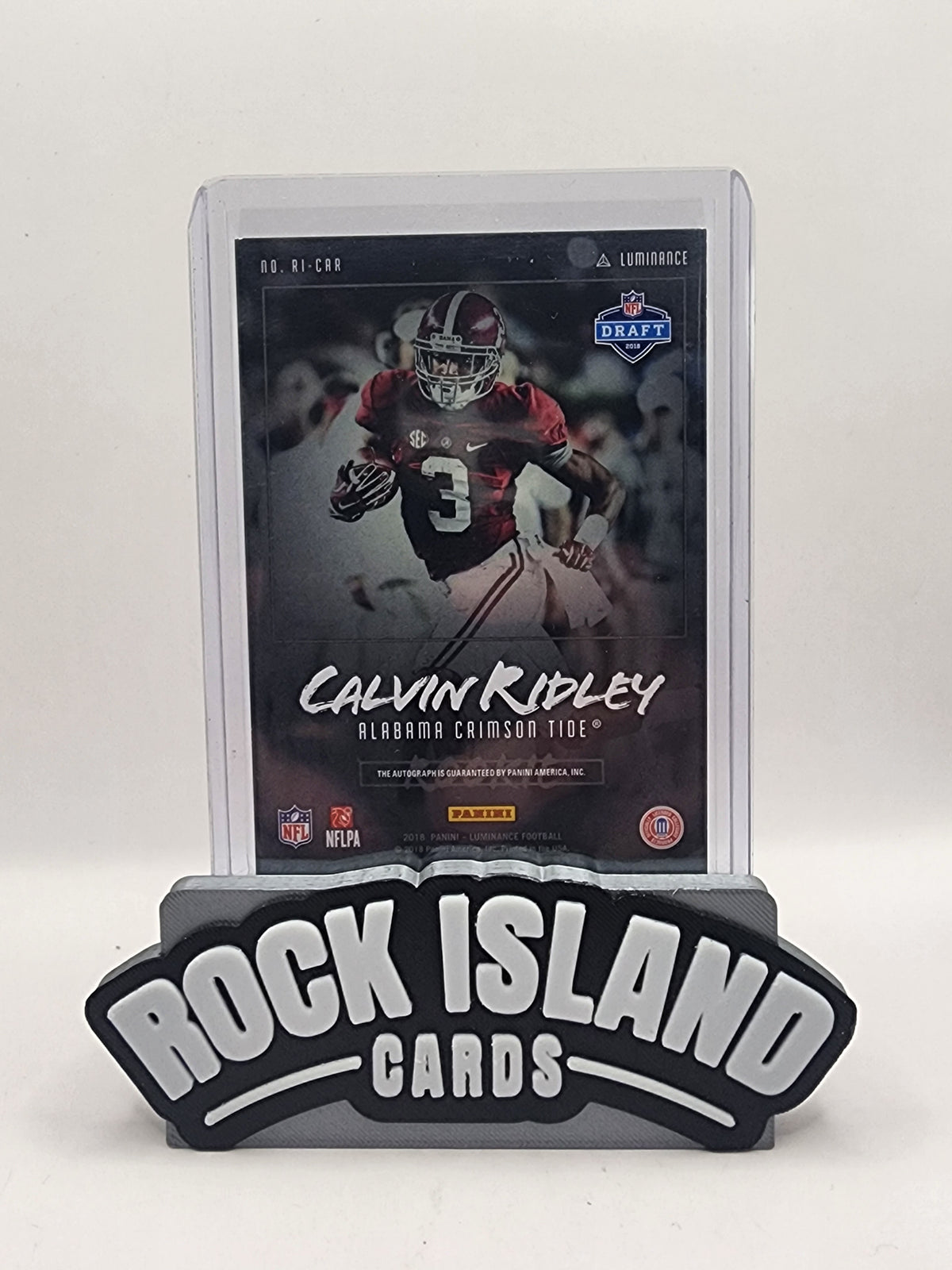 Calvin Ridley 2018 Panini Luminance #RI-CAR 058/199