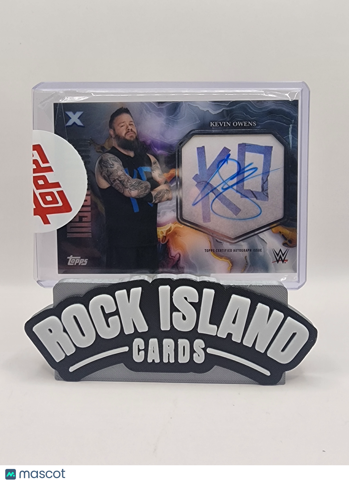 Kevin Owens 2025 Topps Exalted WWE Insignia Ink #INI-KOS