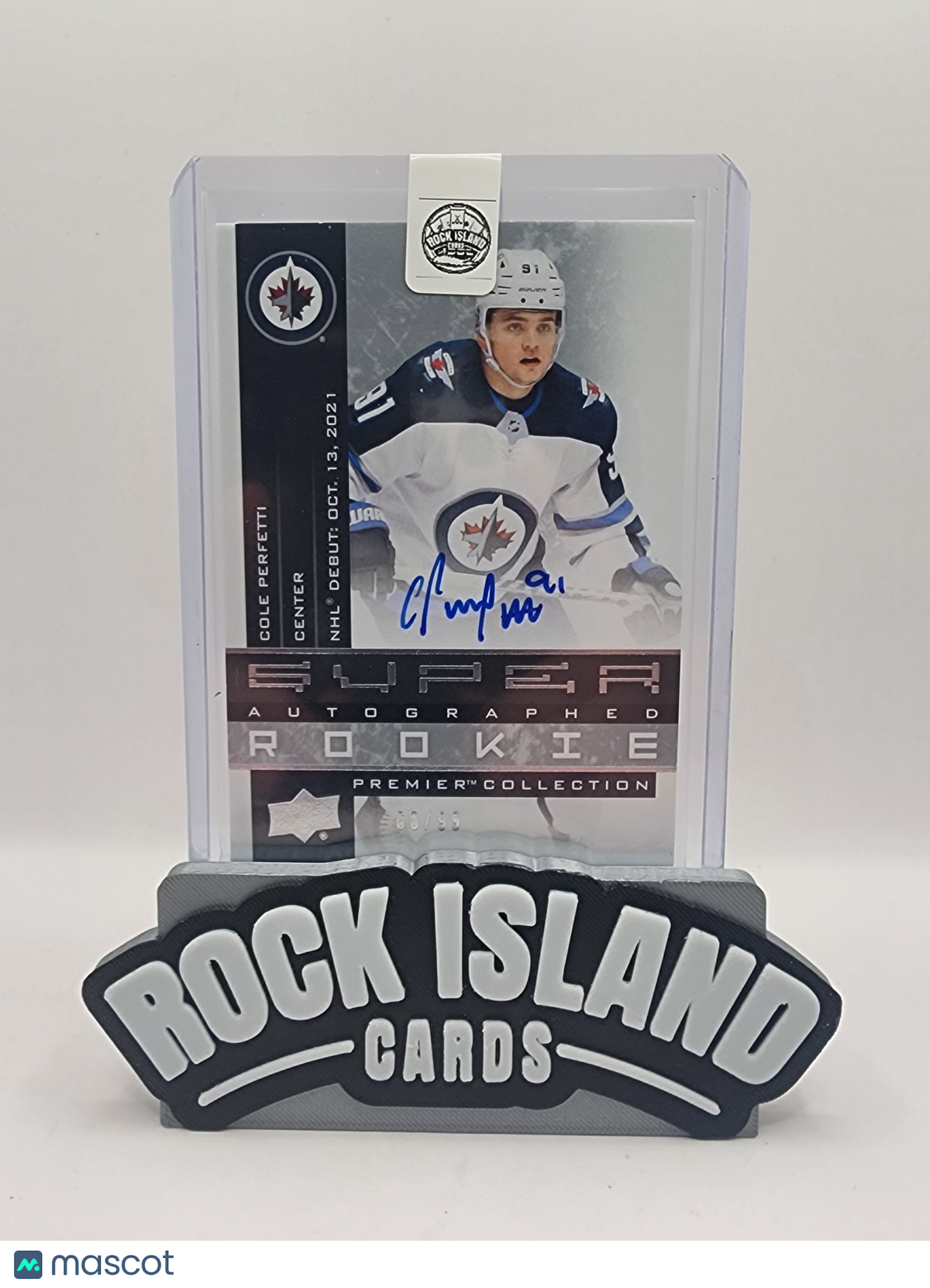 Cole Perfetti 2022 Upper Deck Premier #AAR-CP Super Rookie /99