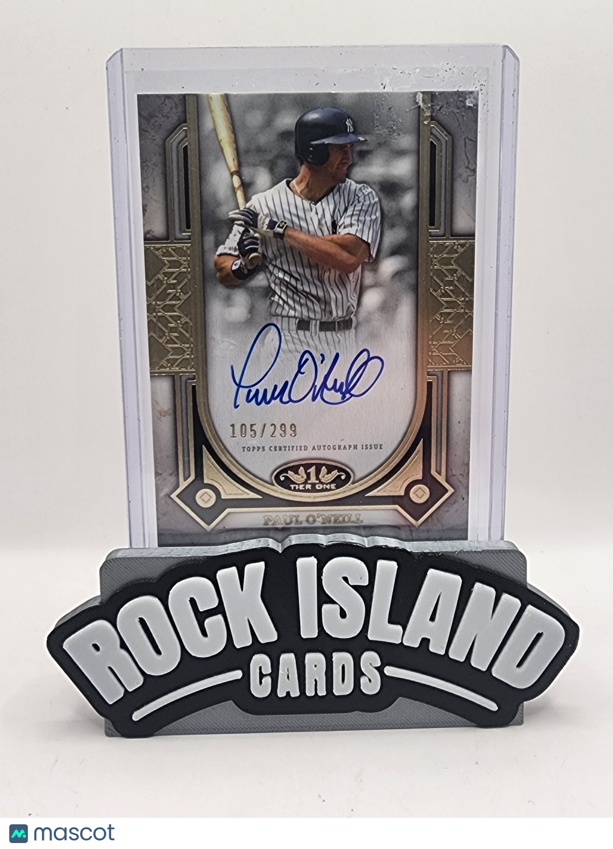 Paul O'Neill 2024 Topps Tier One #PPA-PO 105/299
