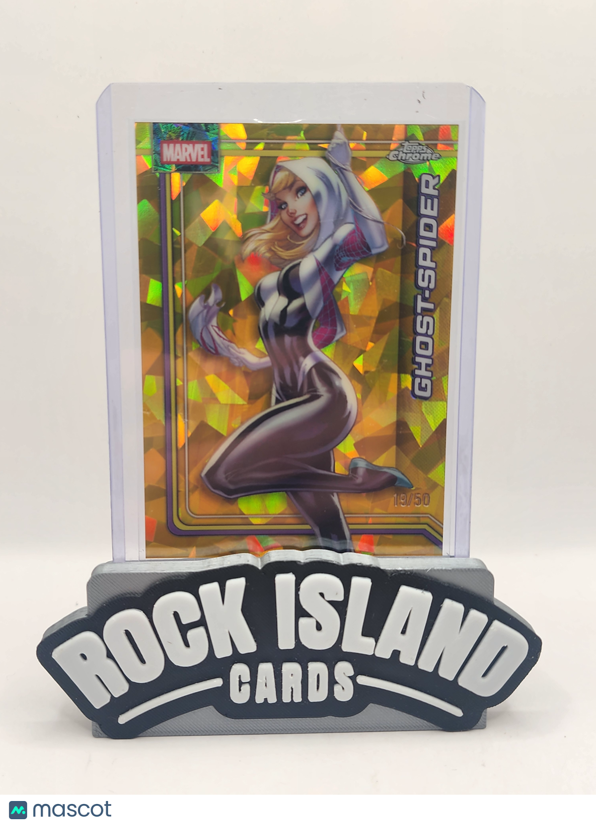 2026 Topps Chrome Marvel Sapphire Ghost-Spider 19/50 #042
