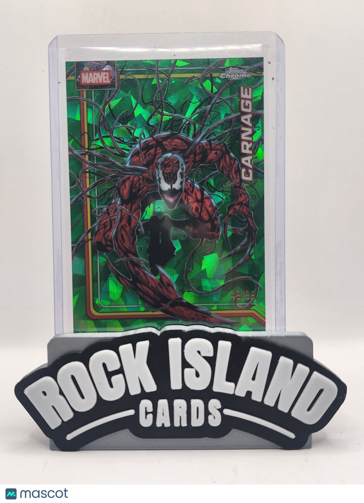 2026 Topps Chrome Marvel Sapphire Carnage 48/99 #022