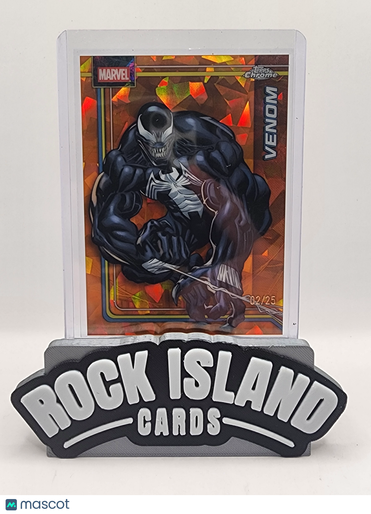 2026 Topps Chrome Marvel Sapphire Venom 02/25 #187