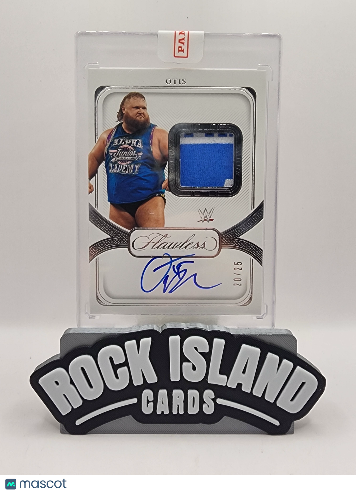 Otis 2024 Panini Flawless WWE #SP-OTS 20/25 Memorabilia