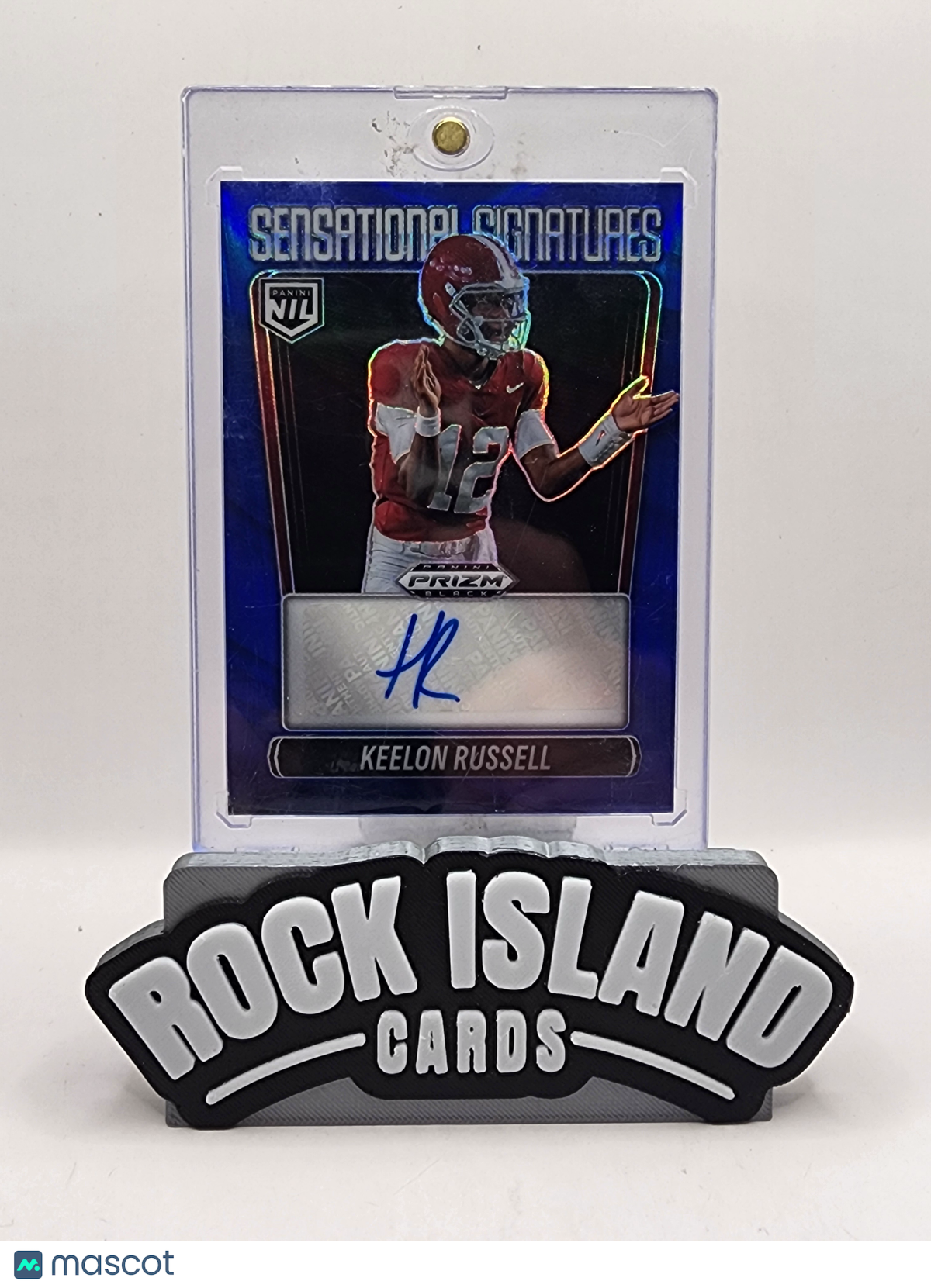 Keelon Russell 2026 Panini Prizm Black #SS-KRL Blue 44/49