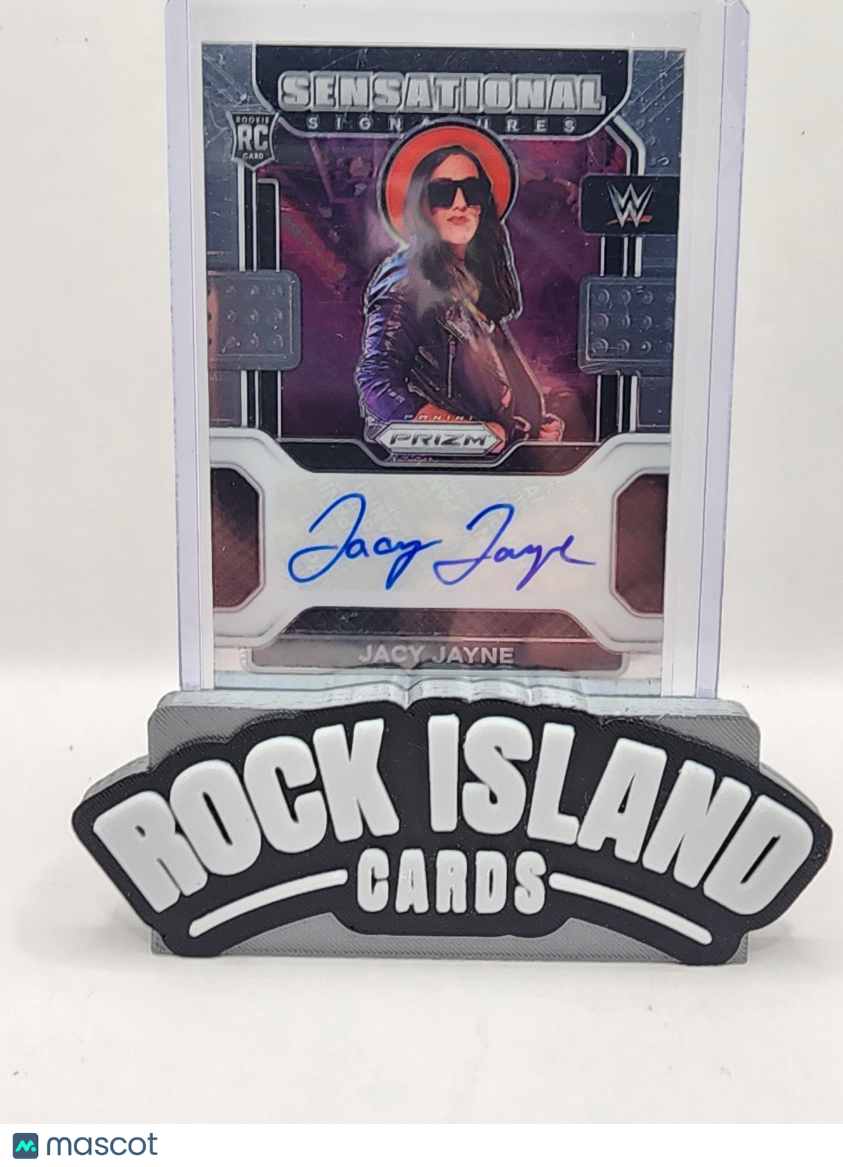 Jacy Jayne 2022 Panini Prizm WWE #SS-JJN Sensational Signatures RC