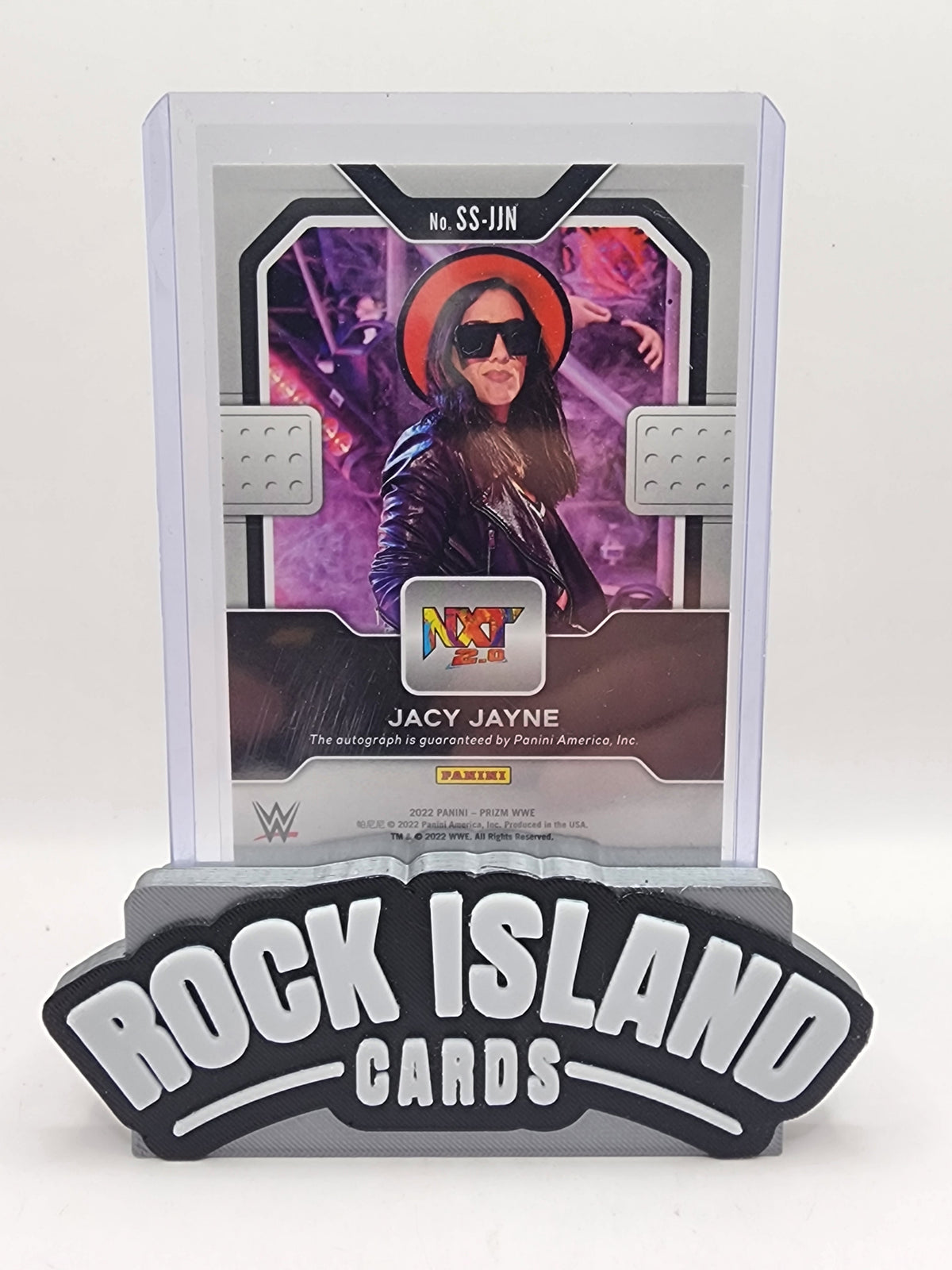 Jacy Jayne 2022 Panini Prizm WWE #SS-JJN Sensational Signatures RC