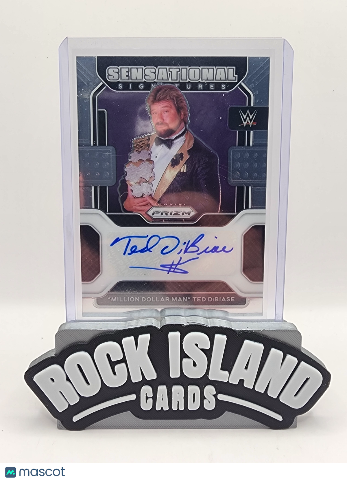 Ted DiBiase 2022 Panini Prizm WWE #SS-TDB Sensational Signatures