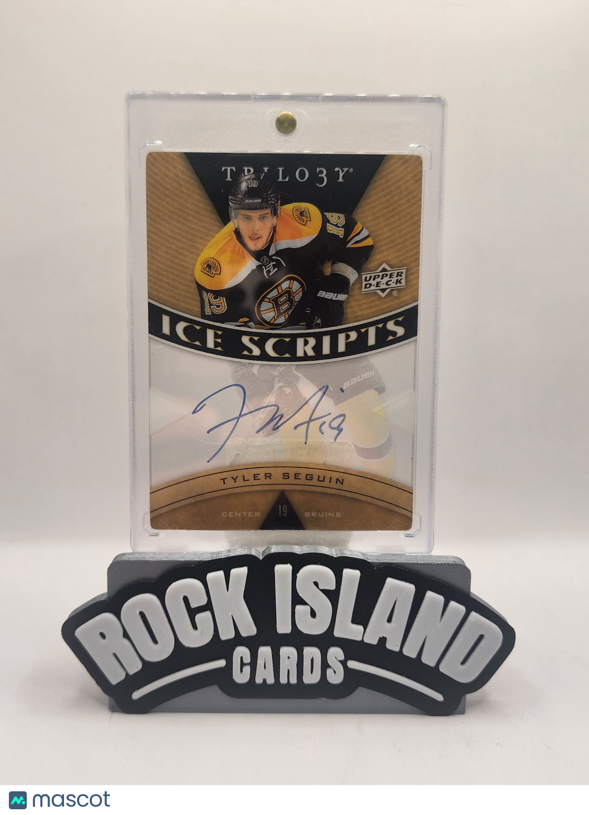 Tyler Seguin 2013-14 Upper Deck Trilogy Ice Scripts Auto