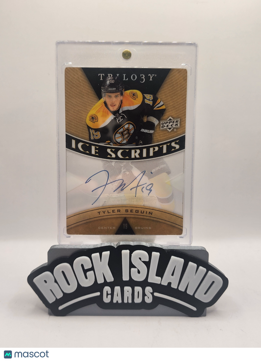 Tyler Seguin 2013-14 Upper Deck Trilogy Ice Scripts Auto