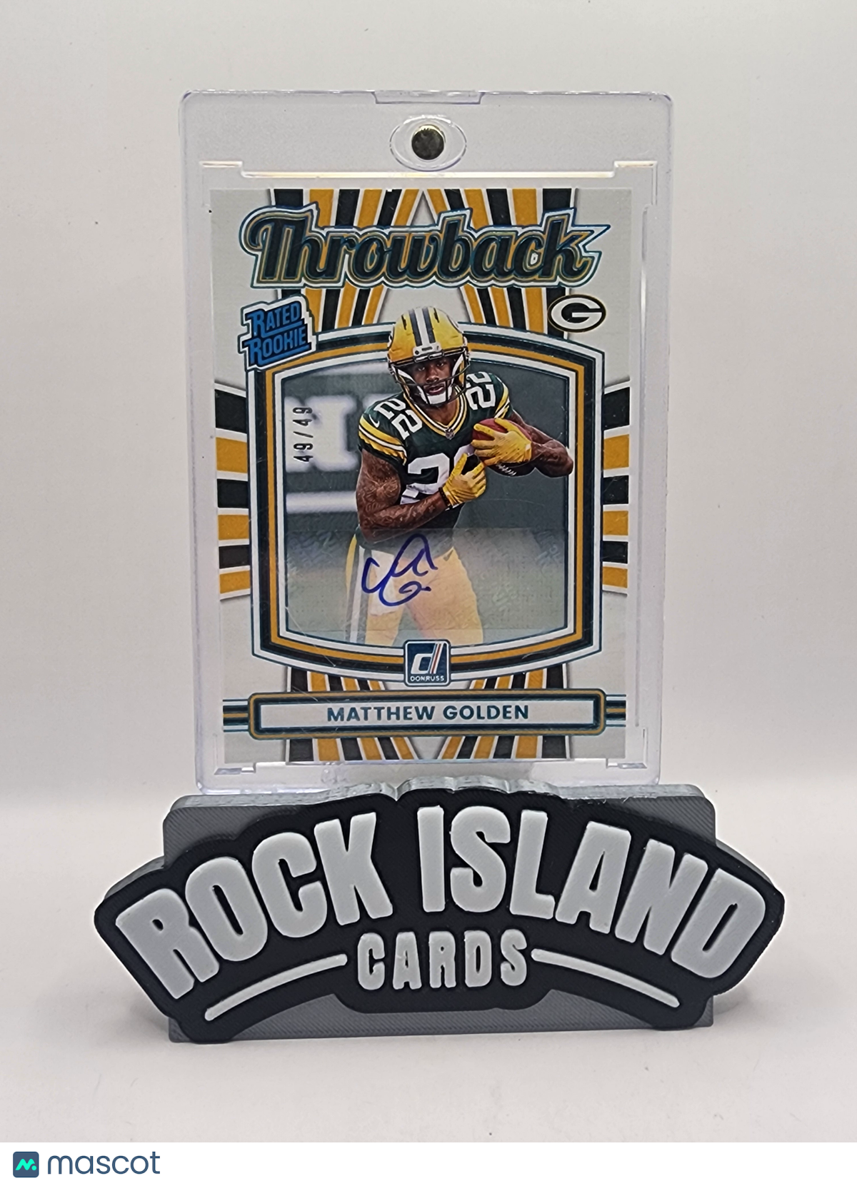 Matthew Golden 2025 Panini Donruss Football Throwback #9 49/49