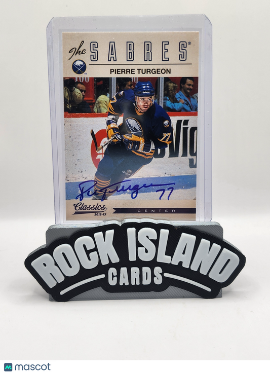Pierre Turgeon 2012-13 Panini Classics Signatures #141