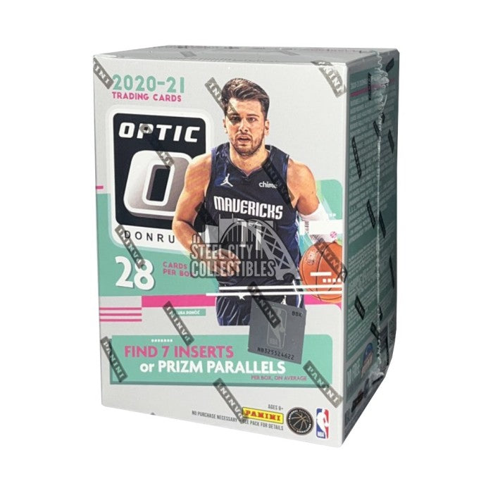 2020-21 NBA Donruss Optic Basketball Trading Cards - Blaster Box - 28 Cards!