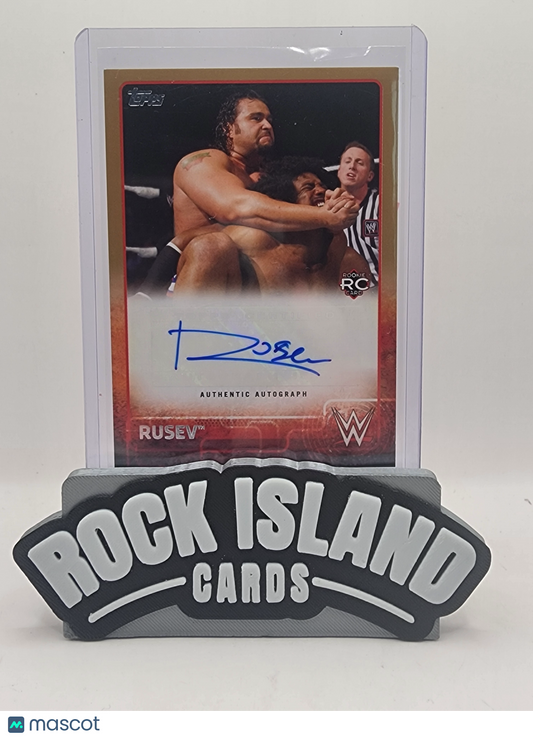 Rusev 2015 Topps WWE #A-R 06/10 RC