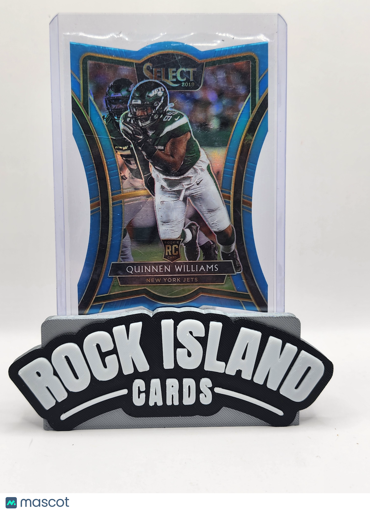Quinnen Williams 2019 Panini Select #110 Light Blue Die Cut /99 Rookie