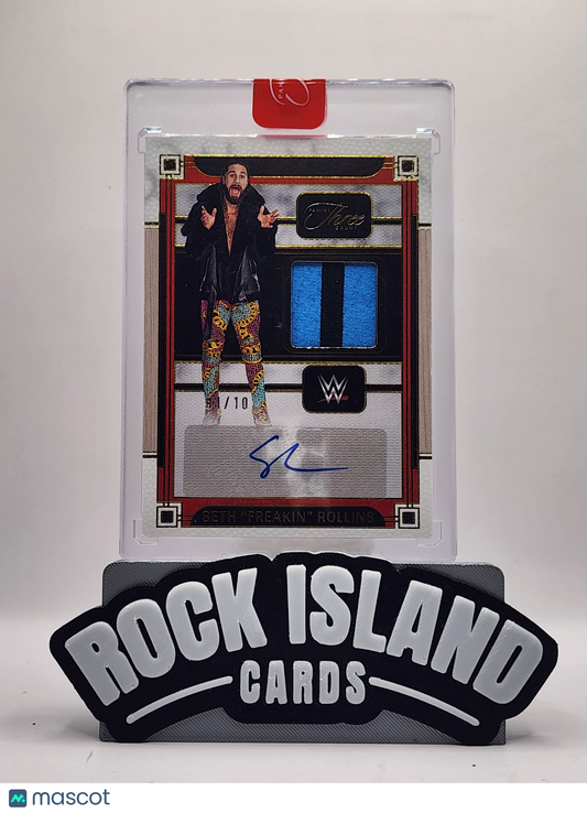 Seth Rollins 2024 Panini WWE Three Count #MA-SFR 01/10 Autograph Memorabilia