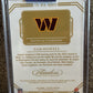 Sam Howell 2023 Panini Flawless #20 Patch Auto 16/20