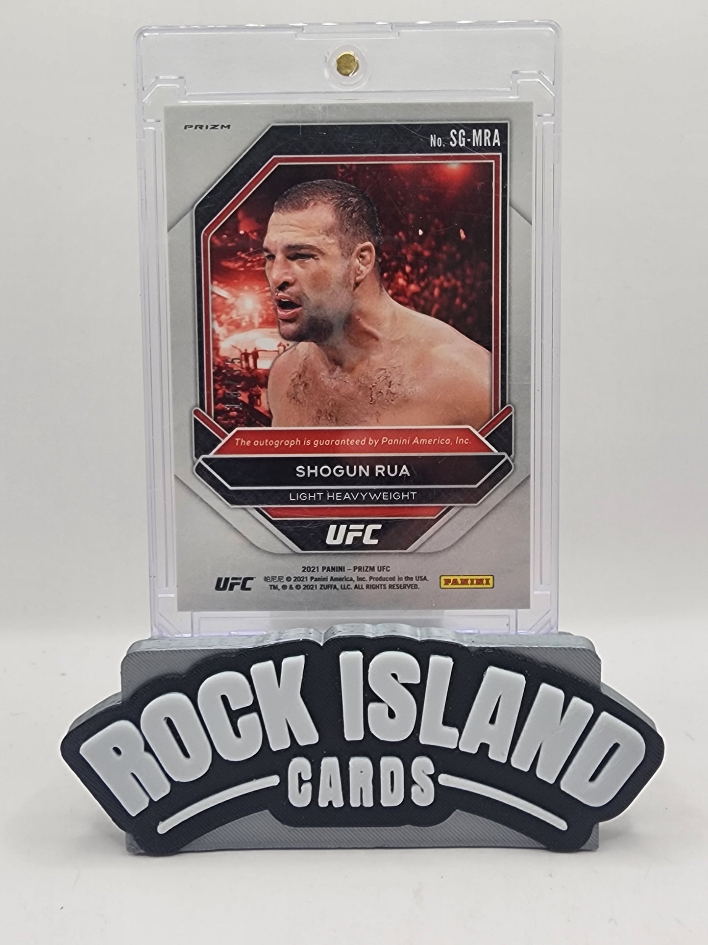 Shogun Rua 2021 Panini Prizm UFC Signatures #SG-MRA Blue 10/35