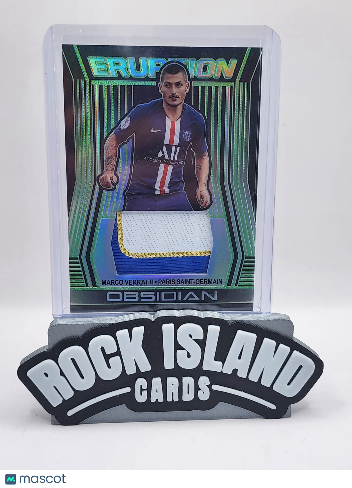 Marco Verratti 2020 Panini Obsidian #E-MV Patch 16/25