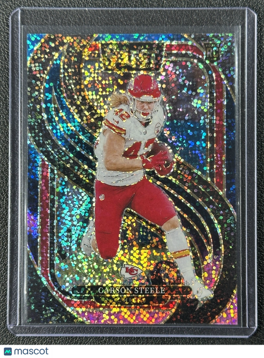 Carson Steele 2024 Panini Select #142 Cosmic Rookie