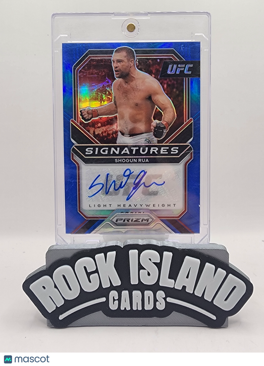 Shogun Rua 2021 Panini Prizm UFC Signatures #SG-MRA Blue 10/35