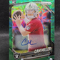 Cam Miller Prizm #362 Rookie Autographs Green Scope Prizm /75 Rookie