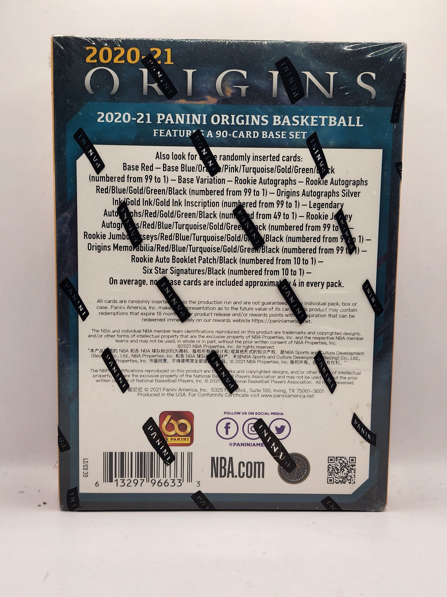 2020-21 Panini NBA Origins FOTL Sealed Hobby Box! Maxey/Ball/Hali RCS
