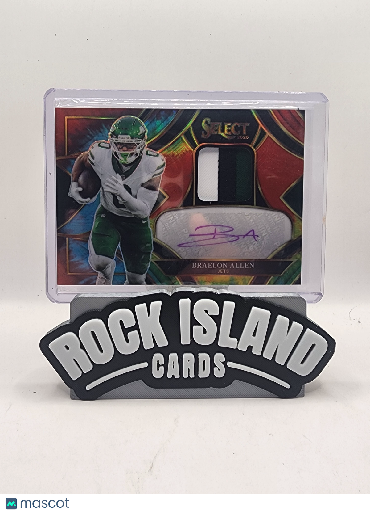 Braelon Allen 2025 Panini Select Football #SME-BAN Tie-Dye Patch /25